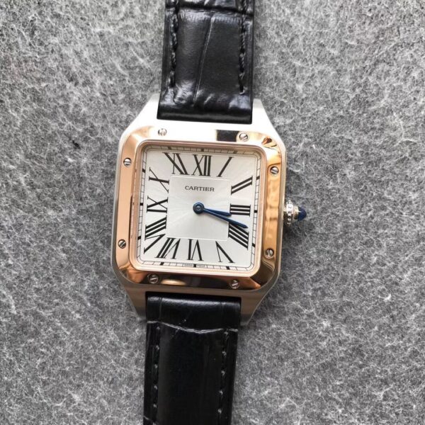 Cartier Santos-Dumont collection 43.5*31.4mm/38*27.5mm - Image 8