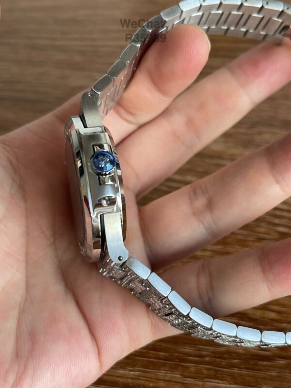 Patek Philippe 5711 Hand-set moissanite diamonds - Image 9