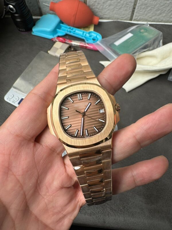 Patek Philippe 5711 Plated 18k Gold - Image 3