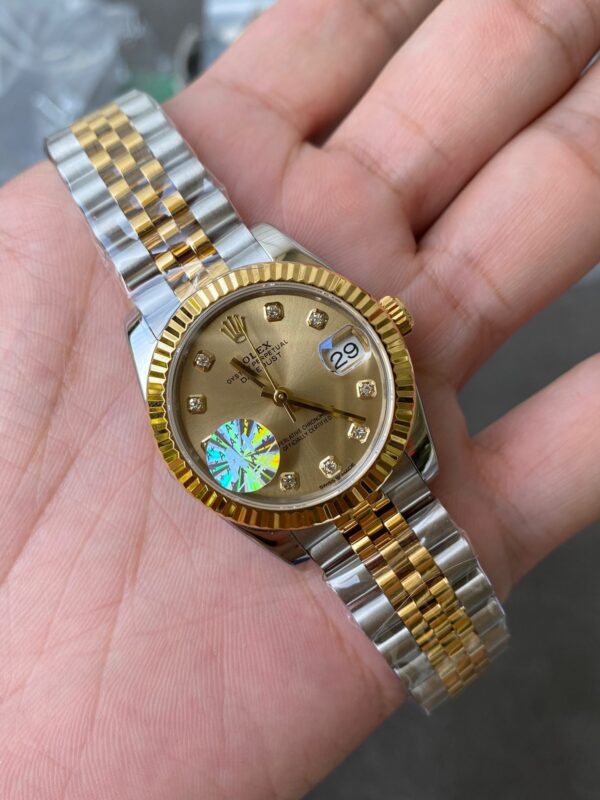 Rolex Women-s Datejust 31mm/28mm Swiss Movement - Image 8