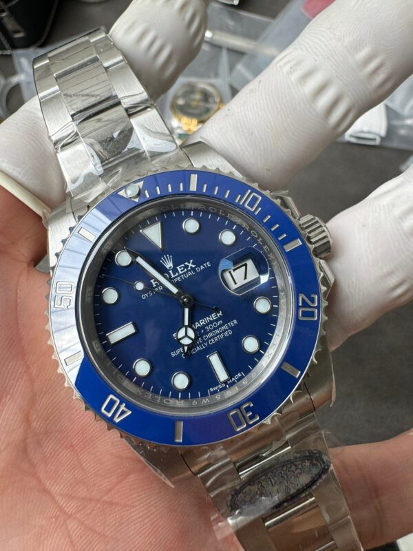 Rolex Submariner Date116619LB blue sub - Image 4