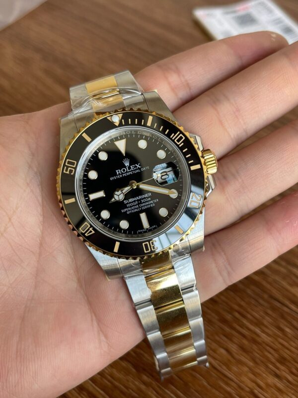 Submarine 41mm1:1 Superclone(Gold black sub) - Image 6