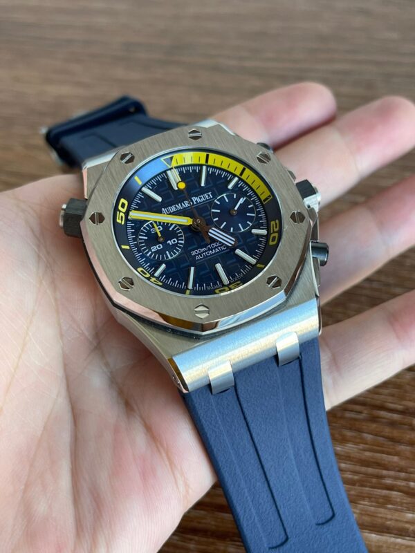 Audemars Piguet Royal Oak 26703 Chronograph Automatic Mechanical Watch Original caliber 3124 Diameter: 42mm - Image 7