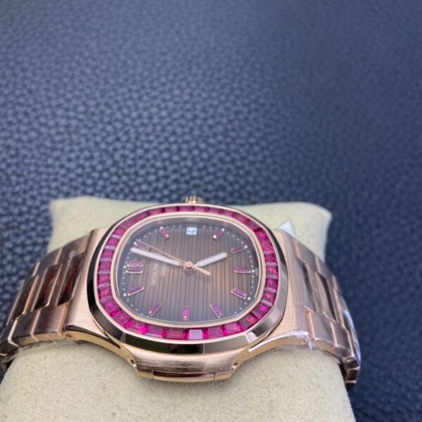 Patek Philippe 5711 18k gold-plated ruby - Image 8