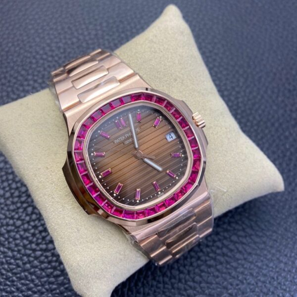 Patek Philippe 5711 18k gold-plated ruby - Image 3