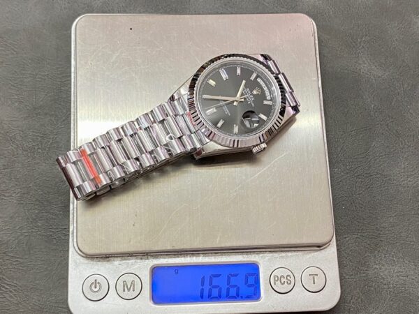 Rolex 18K White Gold Day Date 40mm - Image 2