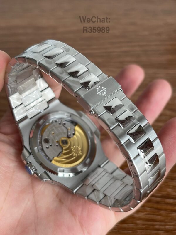 Patek Philippe 5711 Plated White Gold Green - Image 5