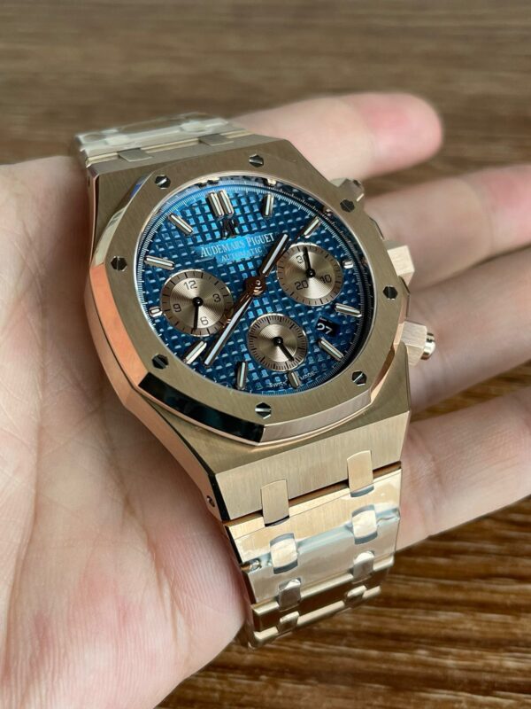 Audemars Piguet Royal Oak 26331OR Chronograph with Genuine (Small Seconds in 6) - Image 7
