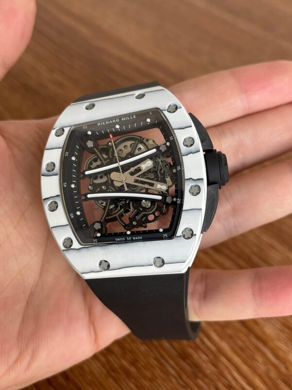 Richard Mille 60-01 White carbon fiber - Image 8