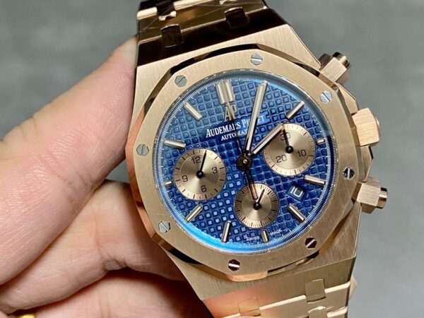 Audemars Piguet Royal Oak 26331OR Chronograph with Genuine (Small Seconds in 6) - Image 8