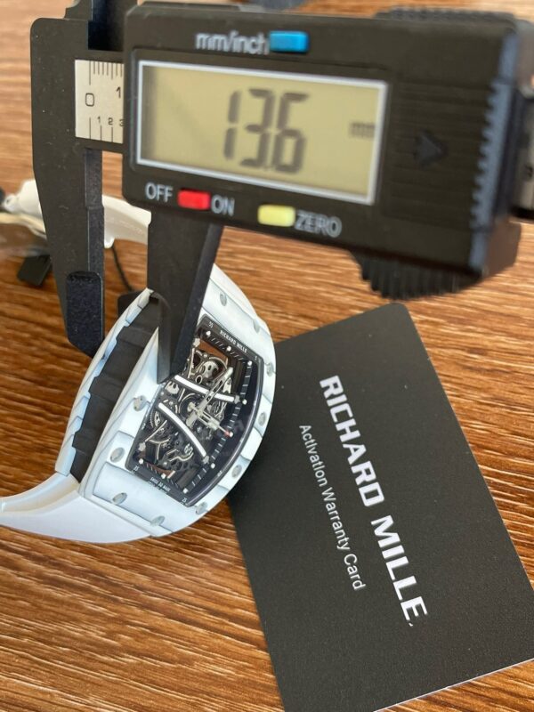 Richard Mille 60-01 White carbon fiber - Image 4