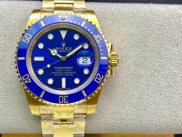 Submariner-date 126618 18K yellow-gold 1:1 Superclone