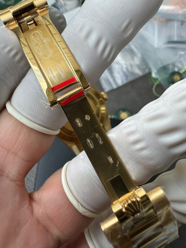 Rolex Yellow Gold Day-Date 40mm Caliber 3255 Pair of Original Weights - Image 4