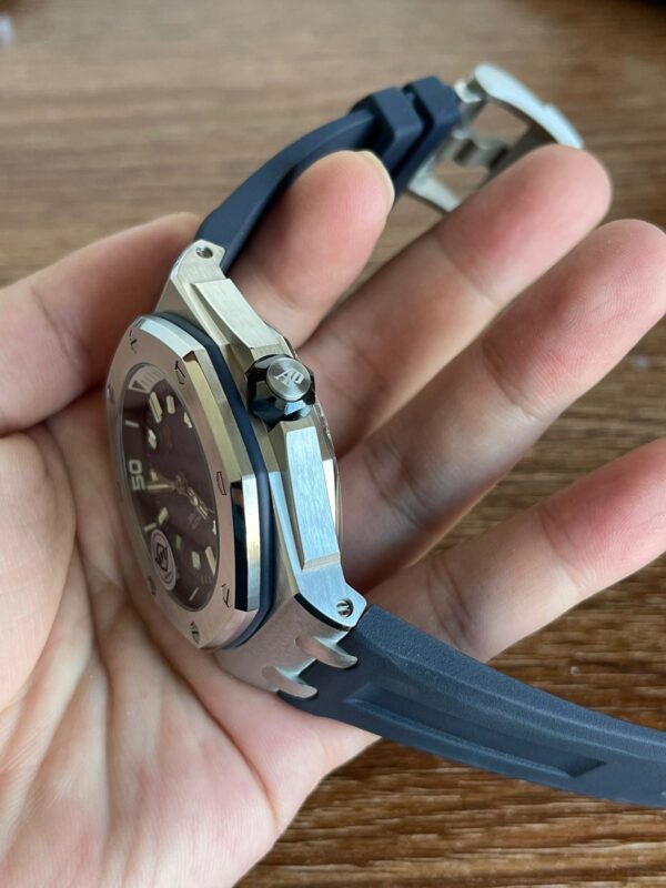 Audemars Piguet Royal Oak 26703 Chronograph Automatic Mechanical Watch Original caliber 3124 Diameter: 42mm - Image 10