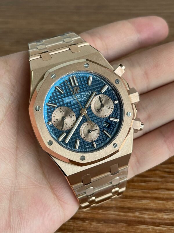 Audemars Piguet Royal Oak 26331OR Chronograph with Genuine (Small Seconds in 6) - Image 8
